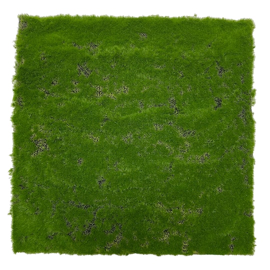 12" x 12" Green Faux Moss Mat by Ashland®